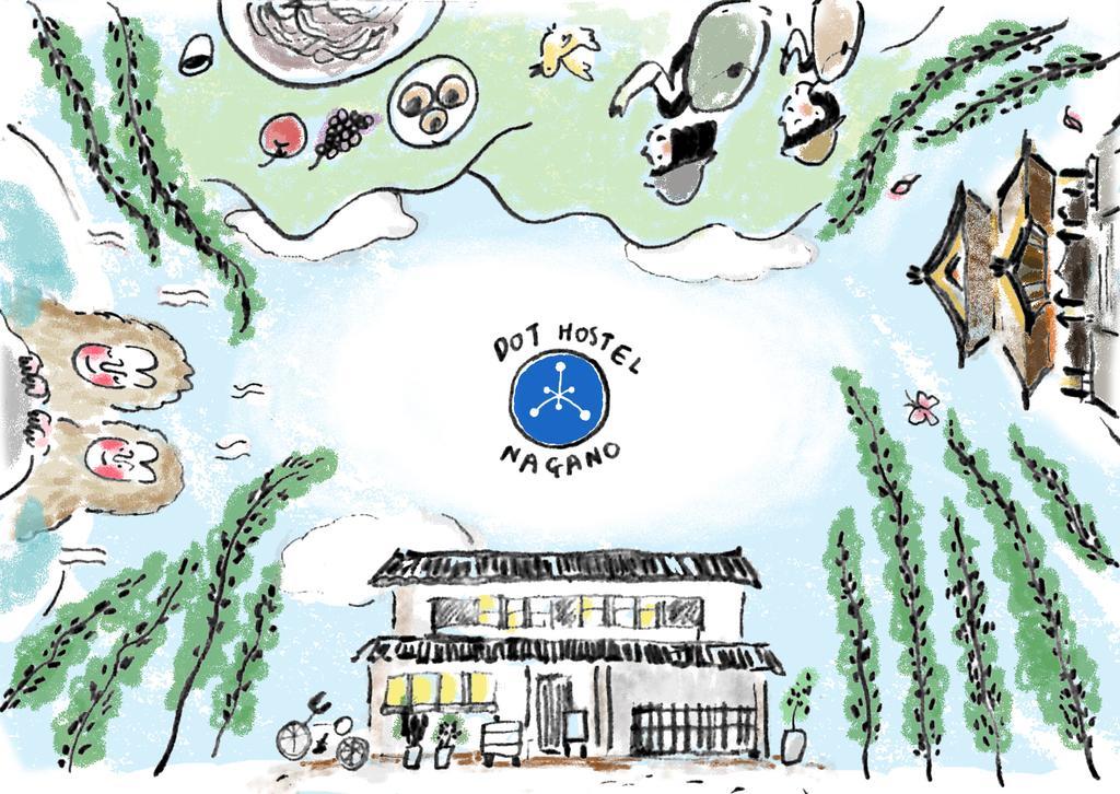 Dot Hostel Nagano Kültér fotó